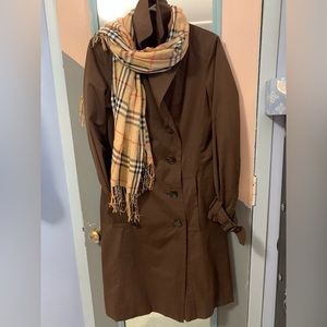 Zara brown size L trench coat!
